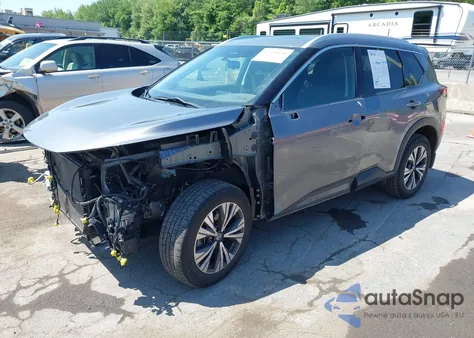 2021 Nissan Rogue Sv Fwd from USA, damaged, VIN 5N1AT3BA1MC729112